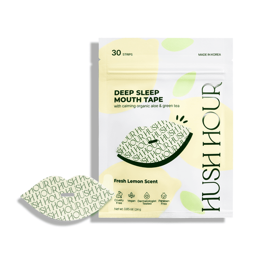 Deep Sleep Mouth Tape - Fresh Lemon Scent (30 strips) - Hush Hour