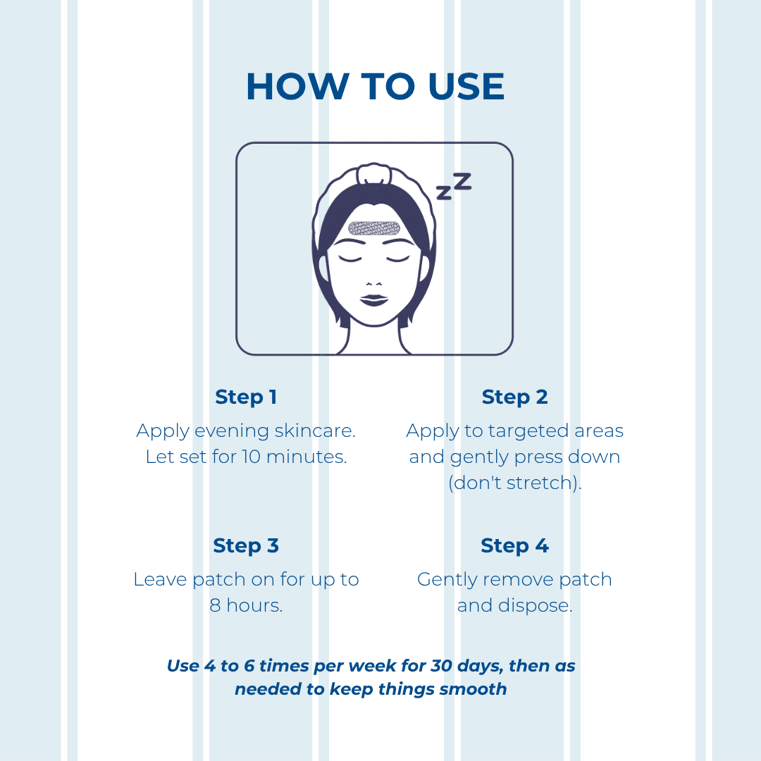 Forehead Smoothing Wrinkle Patches (40 Patches) - Hush Hour