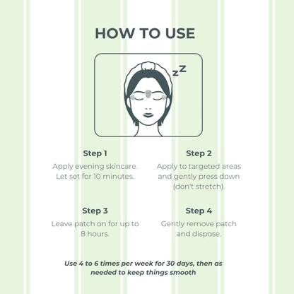 Precision Smoothing Wrinkle Patches (72 Patches) - Hush Hour